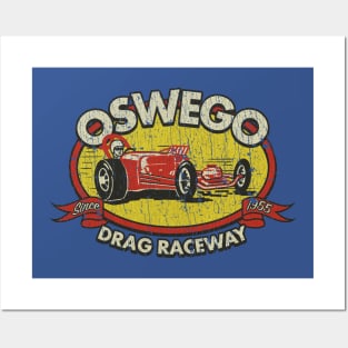 Oswego Drag Raceway 1955 Posters and Art